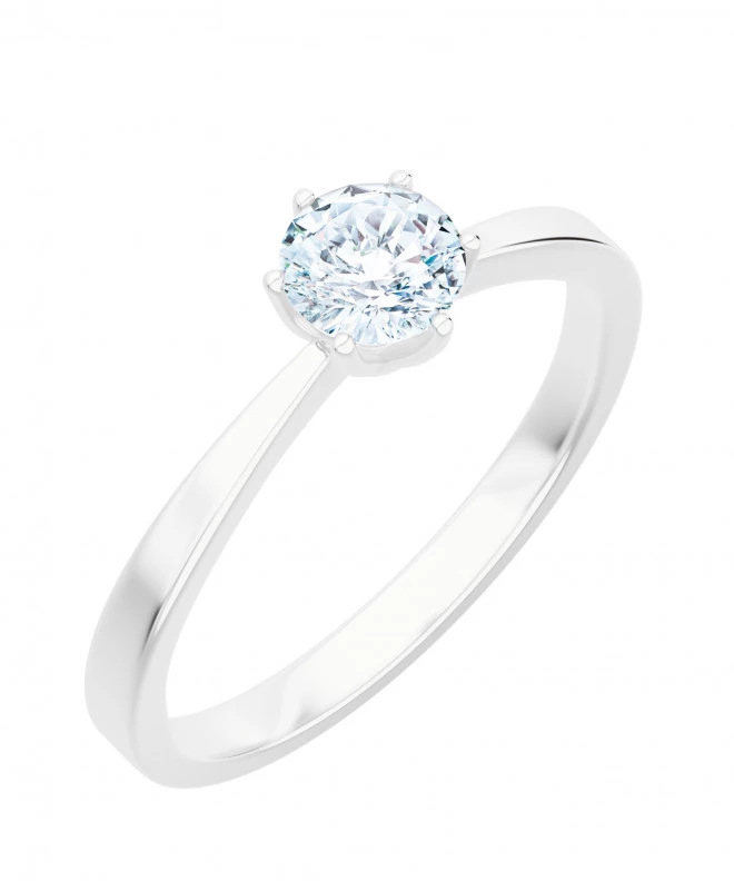Bonore - Fehér Arany 585 - Gyémánt 0,7 ct gyűrű 118285