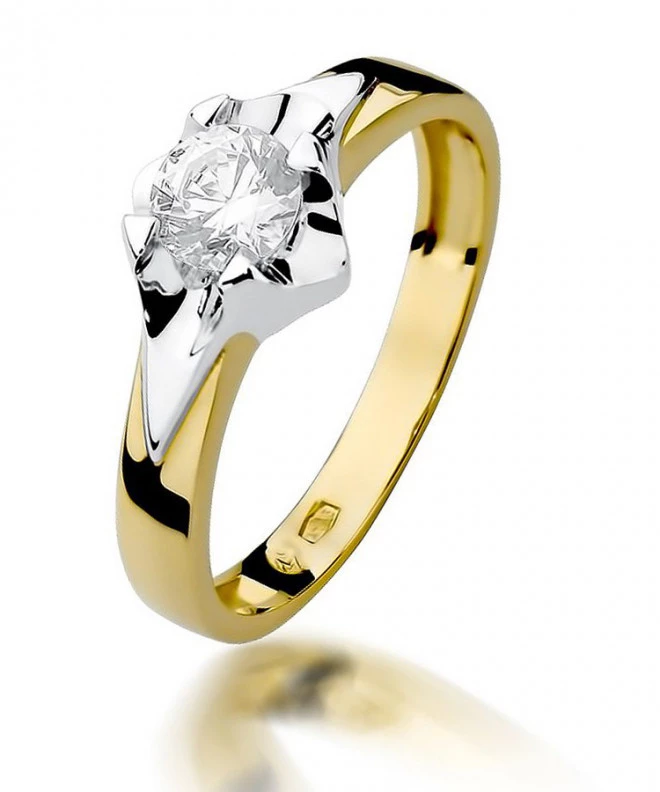 Bonore - Arany 585 - Gyémánt 0,5 ct gyűrű 90292
