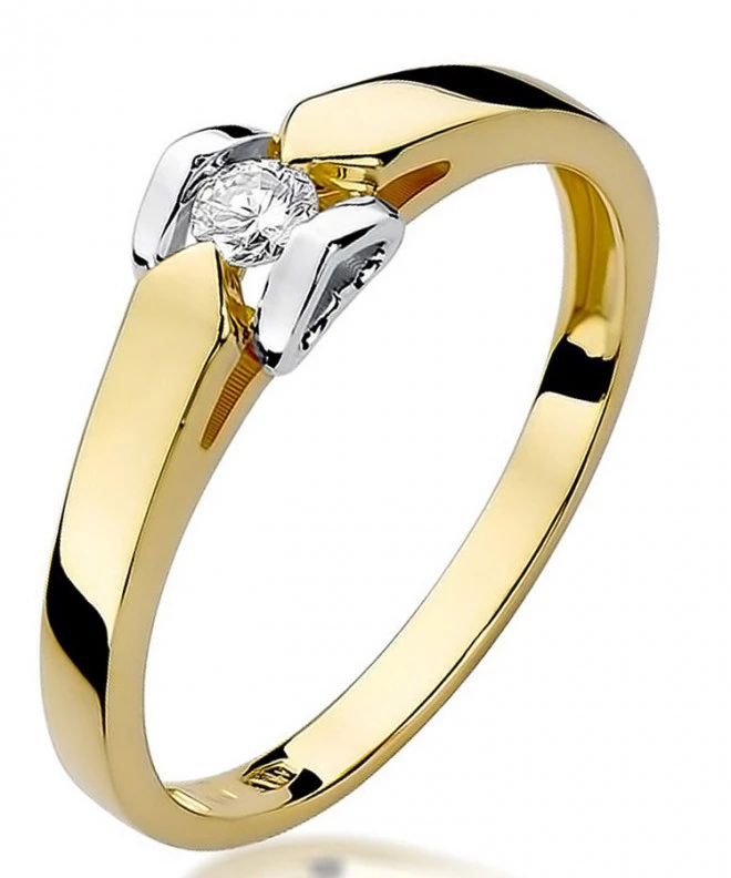 Bonore - Arany 585 - Gyémánt 0,09 ct gyűrű 84125
