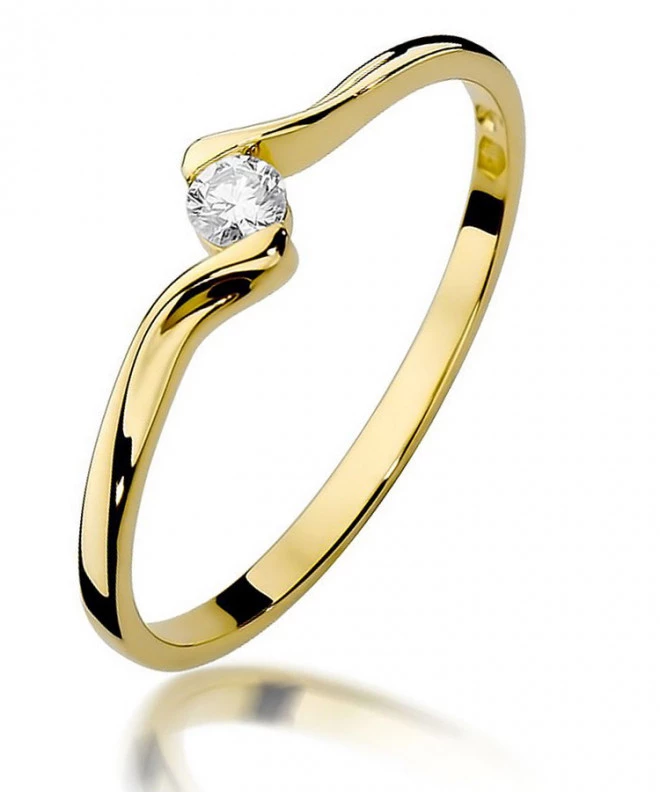 Bonore - Arany 585 - Gyémánt 0,09 ct gyűrű 84128
