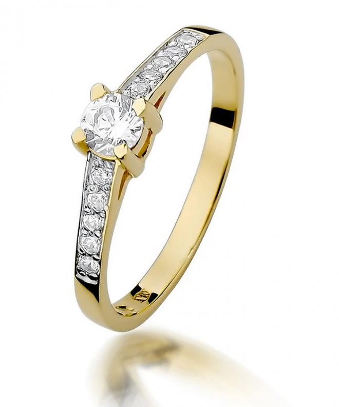 Bonore - Arany 585 - Gyémánt 0,3 ct gyűrű 90303