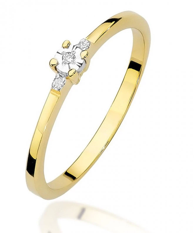 Bonore - Arany 585 - Gyémánt 0,0086 ct gyűrű 82058