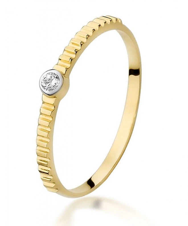 Bonore - Arany 585 - Gyémánt 0,04 ct gyűrű 82063