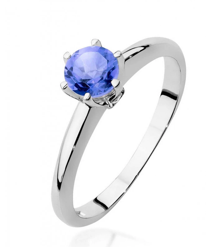 Bonore - Fehér Arany 585 - Tanzanit 0,5 ct gyűrű 126572