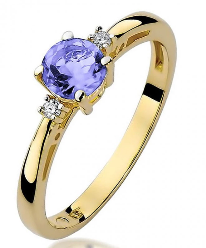 Bonore - Arany 585 - Tanzanit 0,5 ct gyűrű 99625