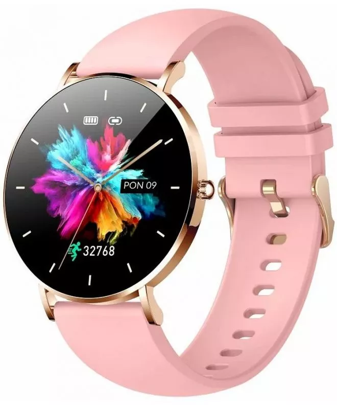 Manta Alexa Rózsaszín SET Női Okosóra SWU501PK