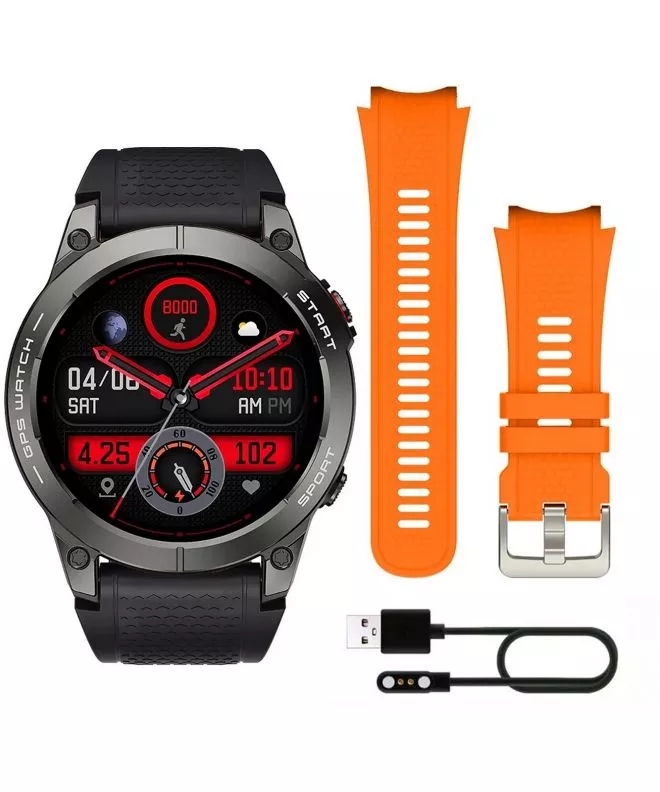 Manta Activ X GPS Black SET unisex okosóra SWA001BK