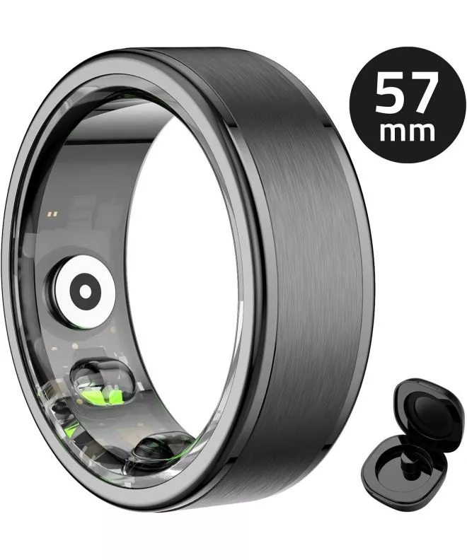 Manta OneRing Fekete 57 mm unisex smartring SR01BK-57