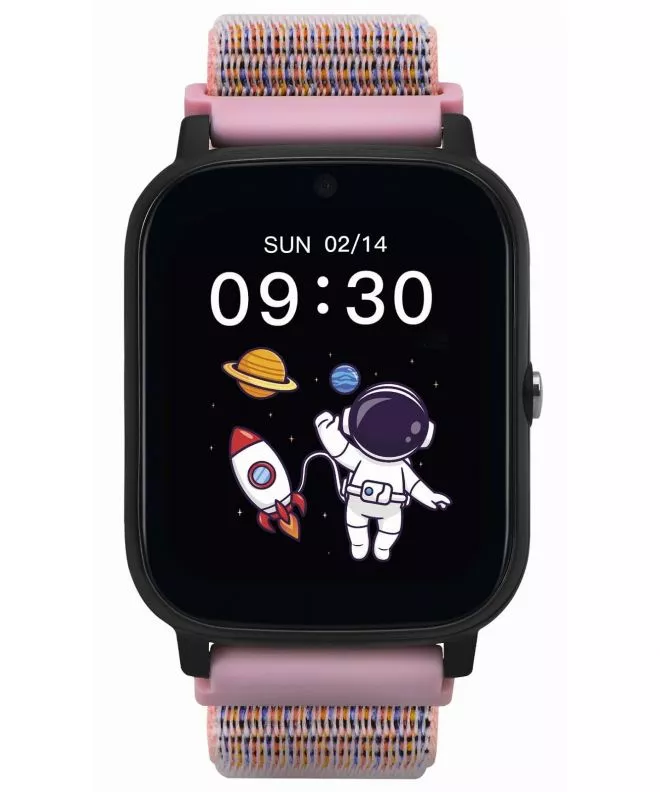 Garett Kids Tech 4G Rózsaszín Velcro Gyerek okosóra 5904238484999