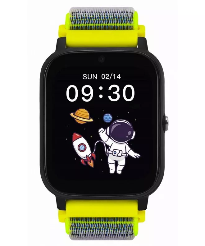 Garett Kids Tech 4G Zielony Velcro Gyerek okosóra 5904238485002