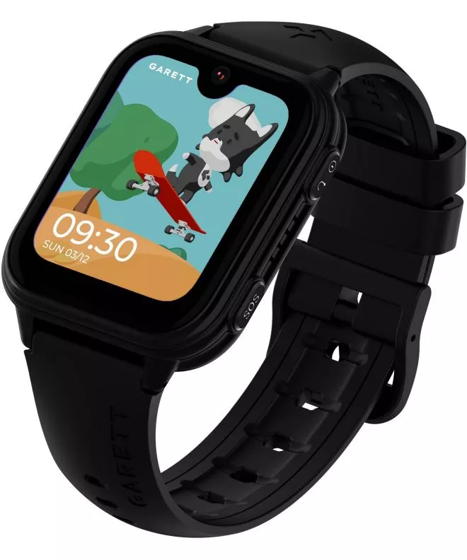 Garett Kids Vibe 4G Fekete Gyerek okosóra 5904238486726