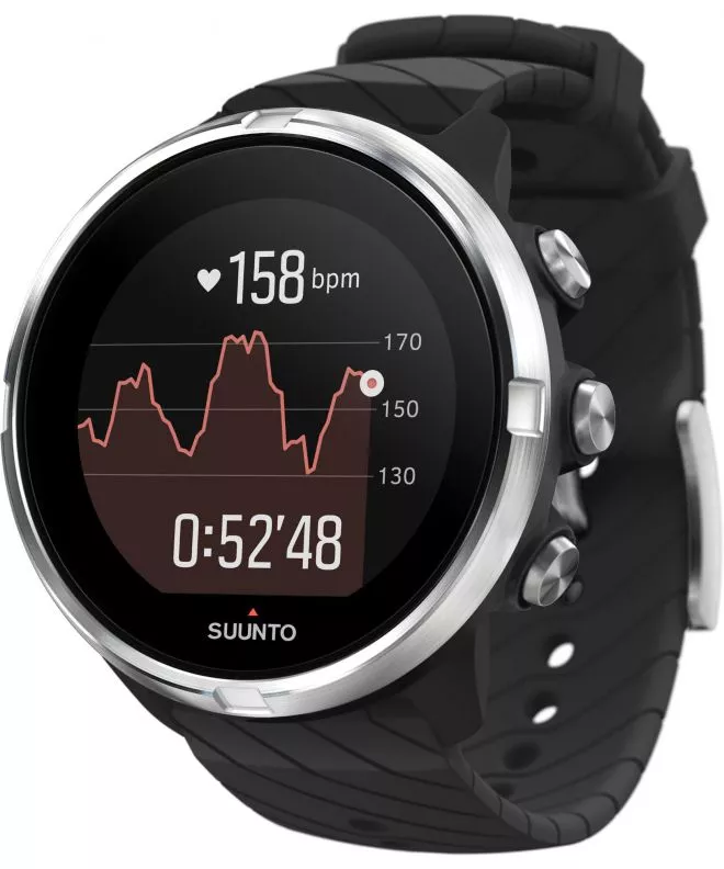 Suunto 9 Black Wrist HR GPS Okosóra SS050142000