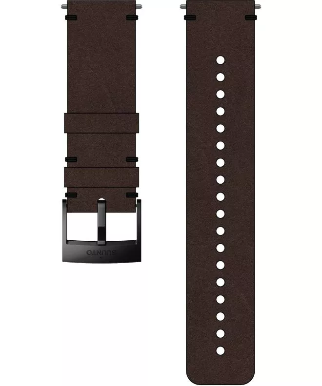 Suunto Urban 2 Leather Strap Brown Black Size M 24 mm Szíj SS050232000