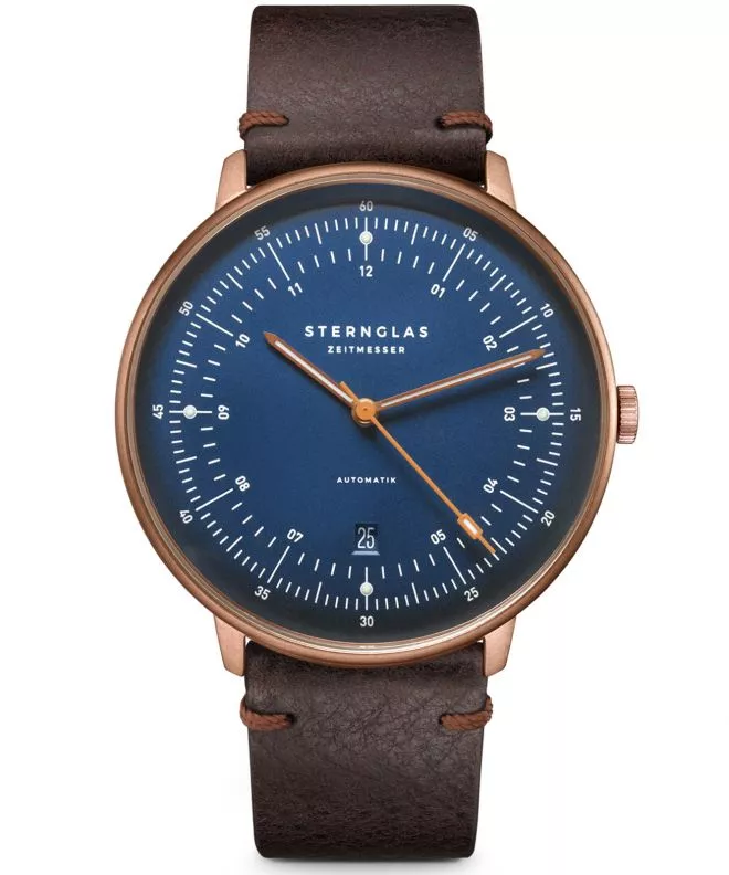 Sternglas Hamburg Dark Blue Bronze Automatic férfi karóra S02-HH27-VI17