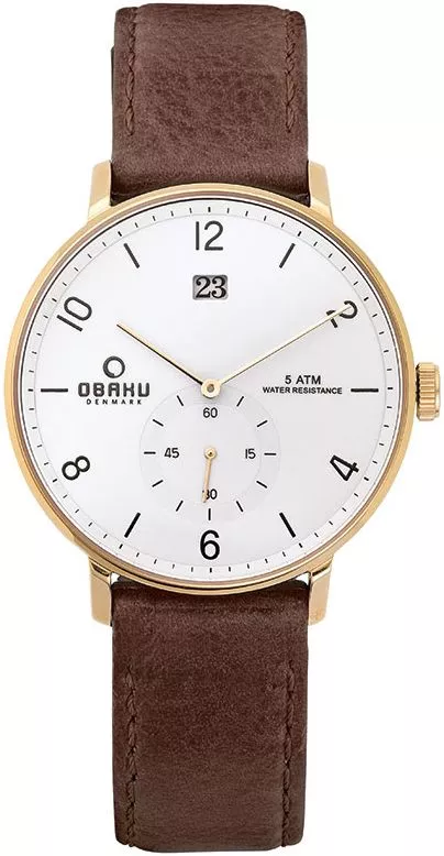 Obaku Denmark férfi karóra V190GDGWRN