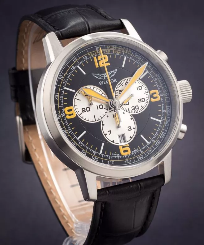Aviator Kingcobra Chrono férfi karóra V.2.16.0.098.4