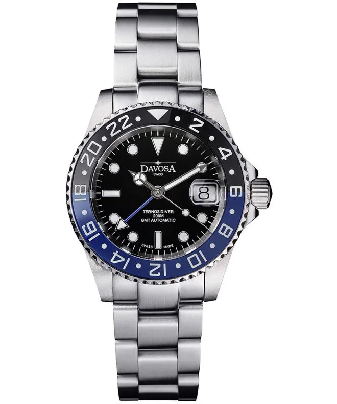 Davosa Ternos Ceramic GMT WaveSl Automatic férfi karóra 161.590.40W