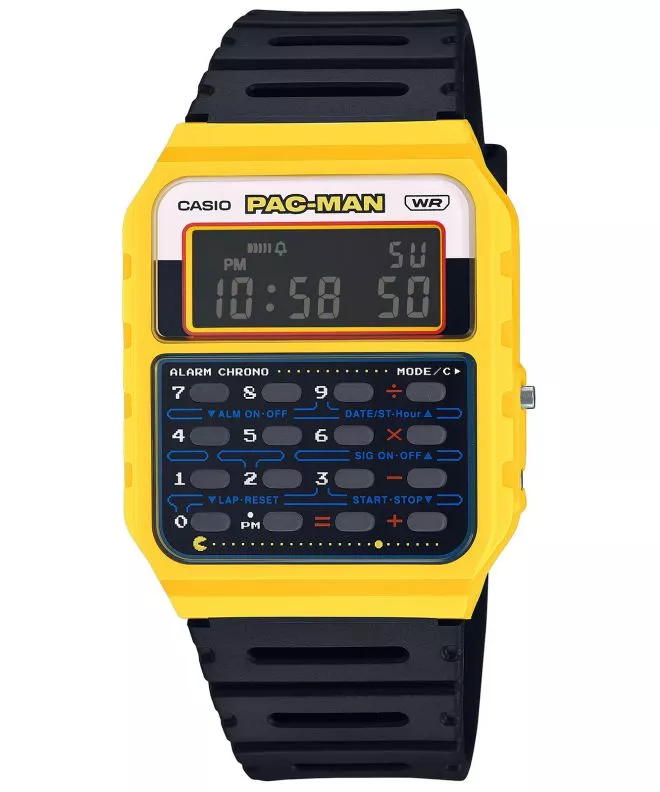 Casio Vintage Collection x Pac Man unisex karóra CA-53WPC-1BER