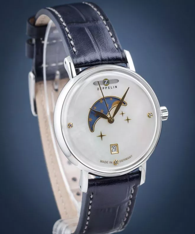Zeppelin Luna Moonphase SET női karóra 7133-3