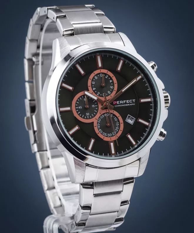 Perfect Chronograph férfi karóra PF00581