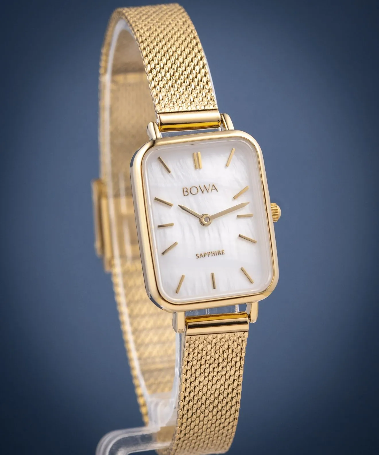 BOWA Dubai Pearl-Gold Mesh 20 női karóra DU204-154-104M