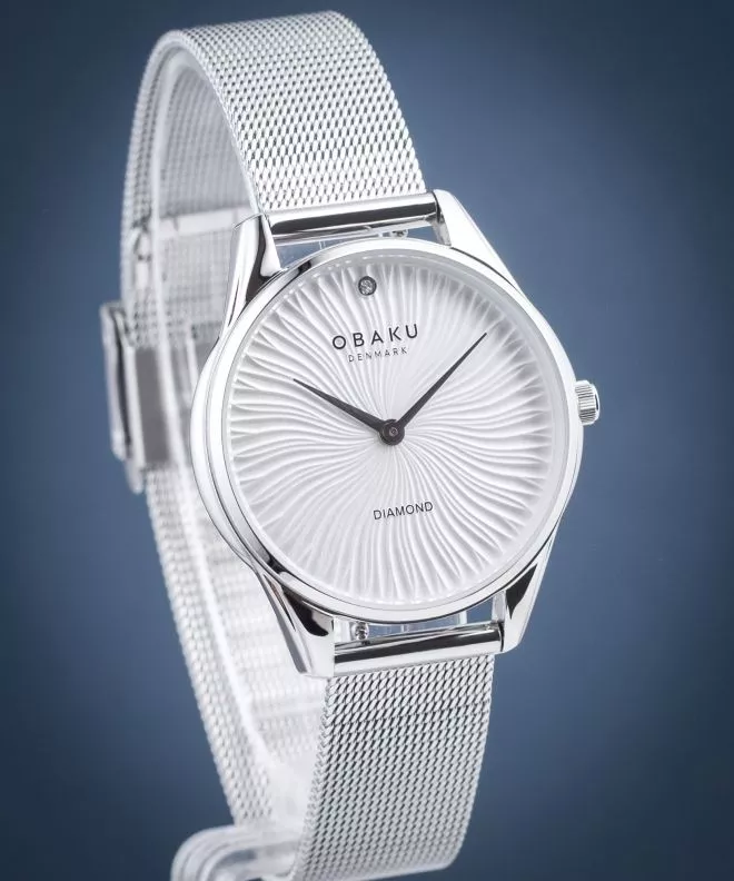 Obaku Smykke Silver női karóra V297LXCIMC