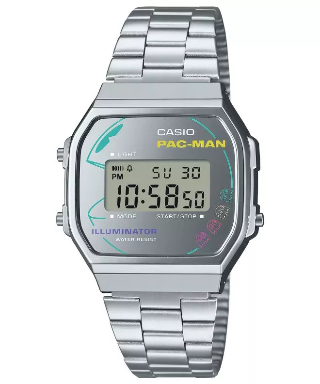 Casio Vintage Collection x Pac Man unisex karóra A168WEPC-7AER