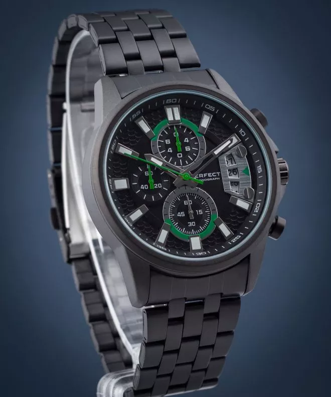 Perfect Chronograph férfi karóra PF00573
