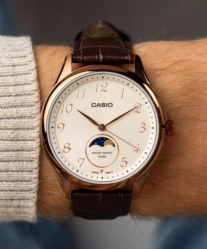 Casio Classic Moonphase férfi karóra MTP-M110RL-5AER