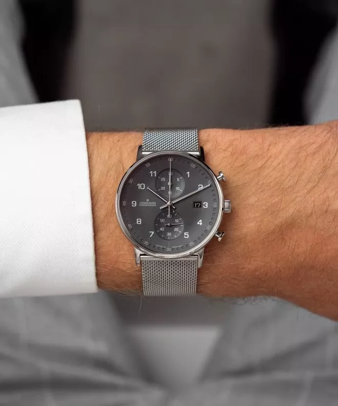Junghans FORM C Chronoscope Férfi Karóra 041/4877.44	