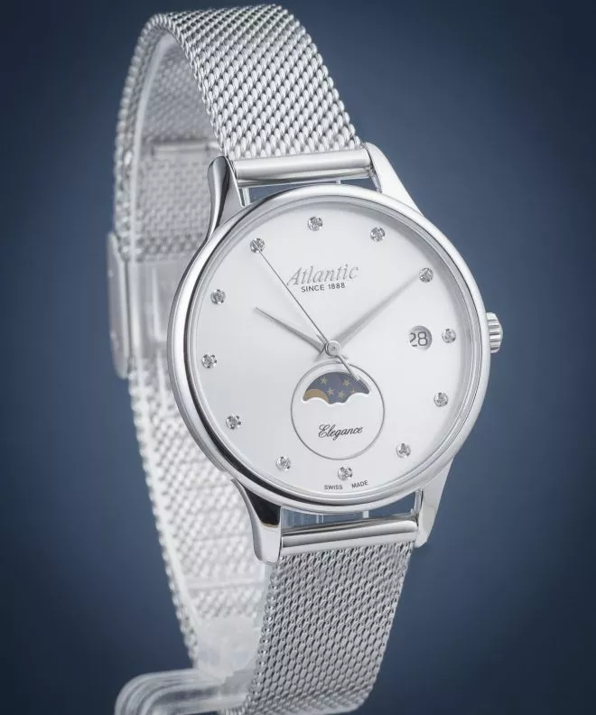 Atlantic Elegance Moonphase Női Karóra 29040.41.27MB