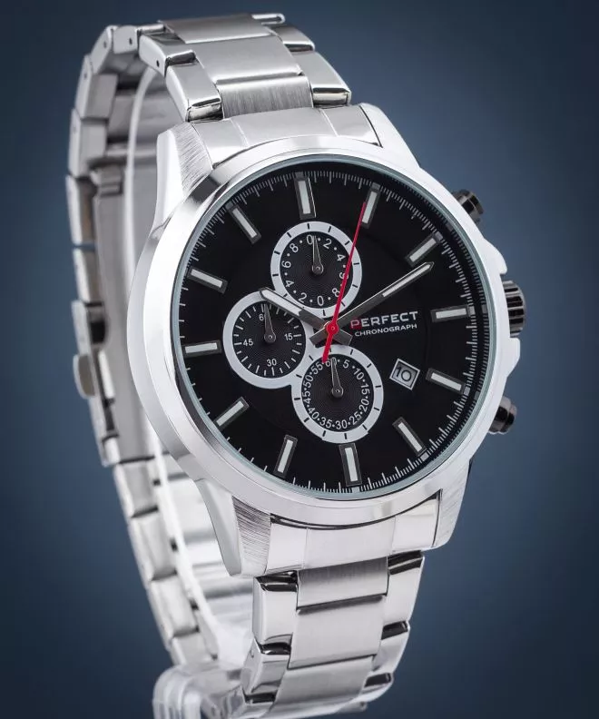 Perfect Chronograph férfi karóra PF00580