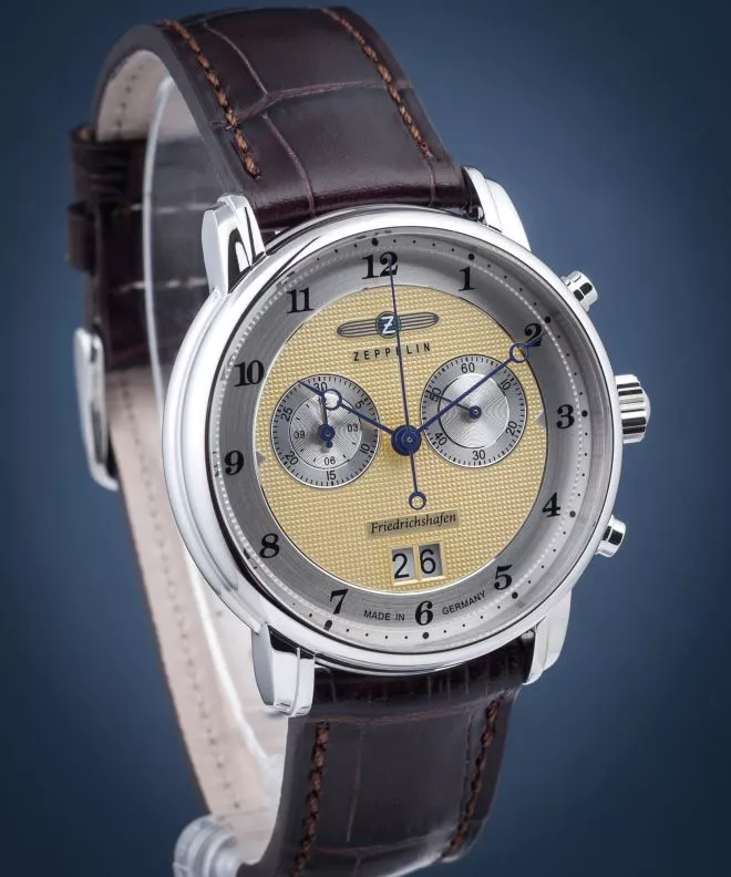 Zeppelin Friedrichshafen Chronograph férfi karóra 8584-5