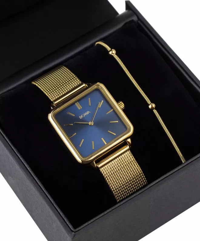 BOWA Vienna Navy Blue-Gold Mesh 29 női karóra VI294-34-164M-419-04