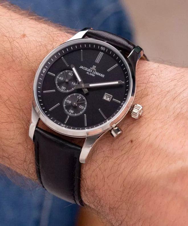 Jacques Lemans London Alarm férfi karóra 1-2125A