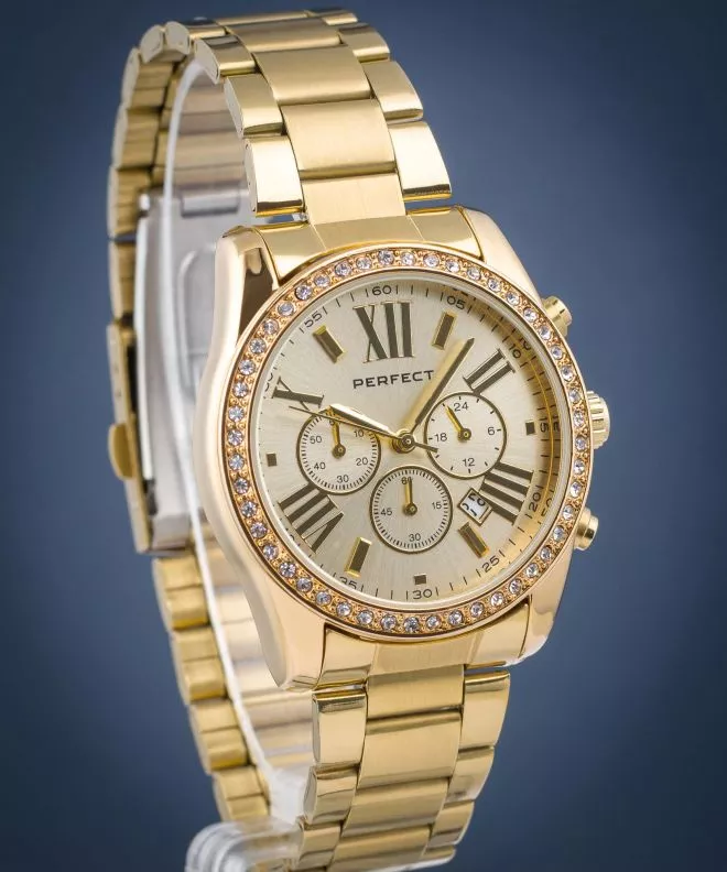 Perfect Chronograph női karóra PF00597