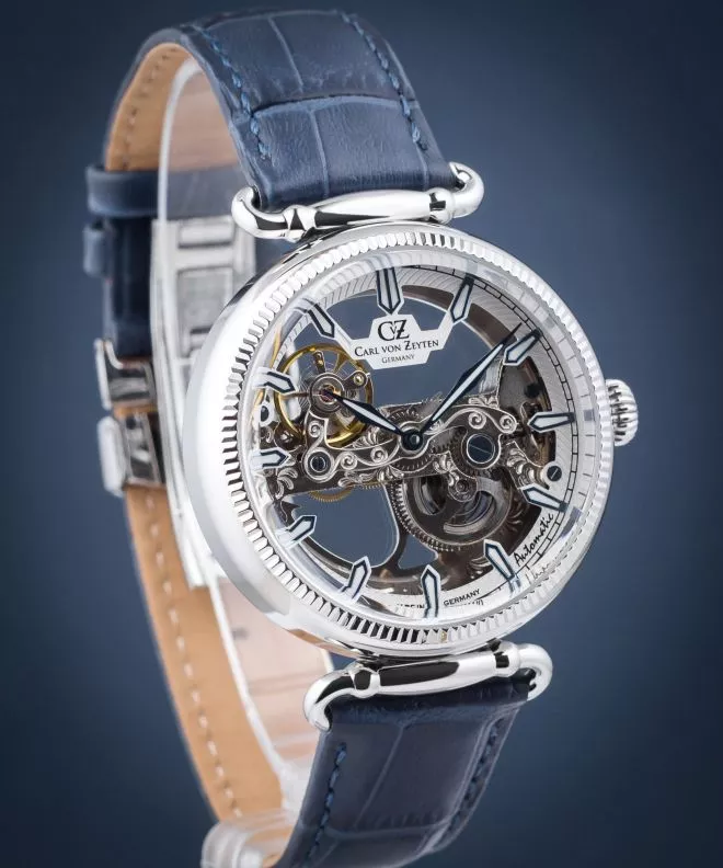 Carl von Zeyten Elzach Skeleton Automatic Limited Edition férfi karóra CVZ0031WHS