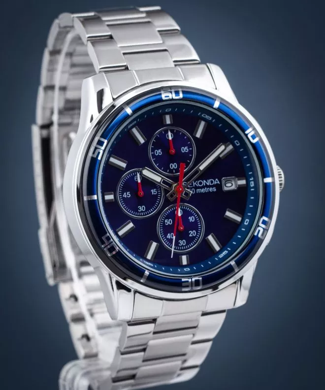 Sekonda Midnight Chronograph férfi karóra 30207