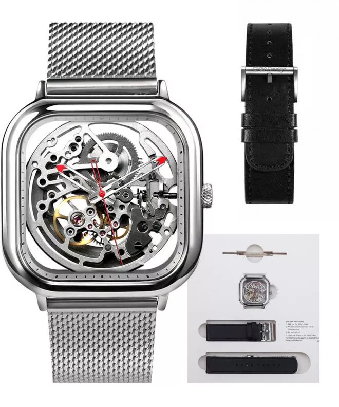Ciga Design Full Hollow Skeleton Automatic Férfi Karóra Z011-SISI-W13