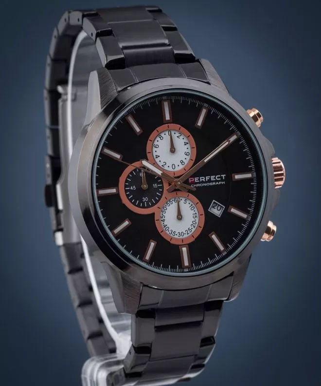 Perfect Chronograph férfi karóra PF00582