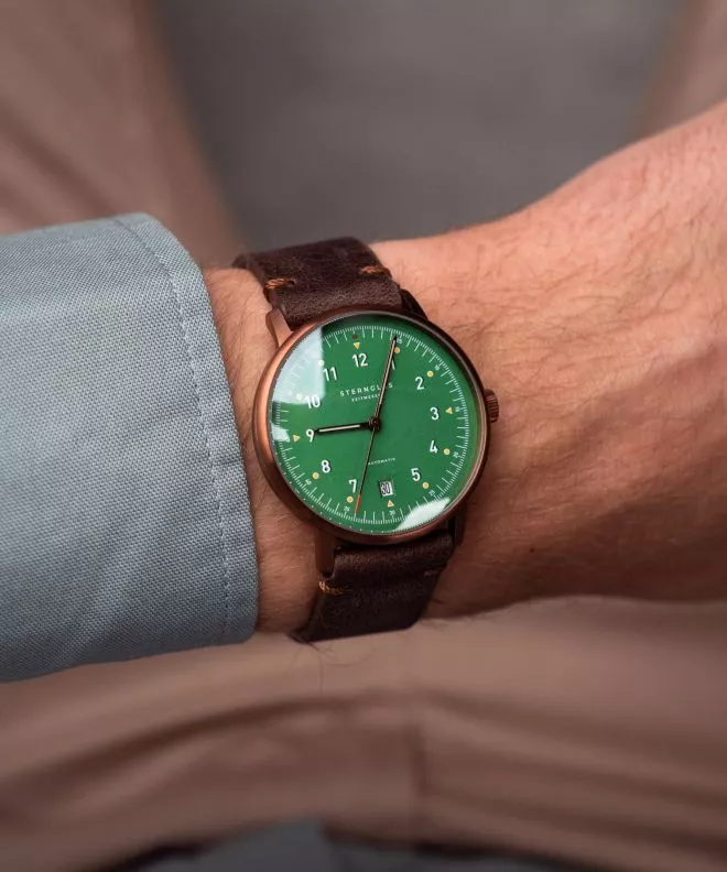 Sternglas Lumatik Automatic Edition Bronze férfi karóra S02-LMR19-VI17