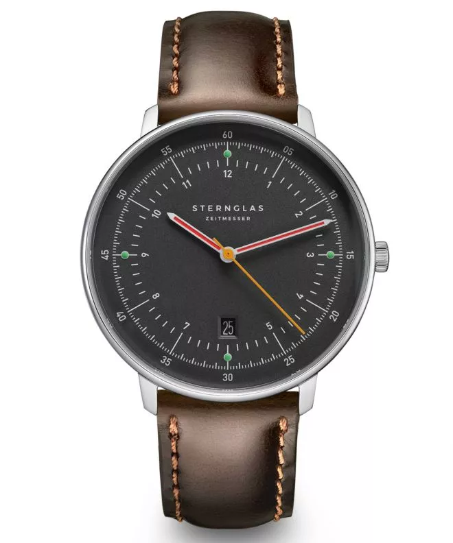 Sternglas Hamburg Neugraphite férfi karóra S01-HH39-BR03