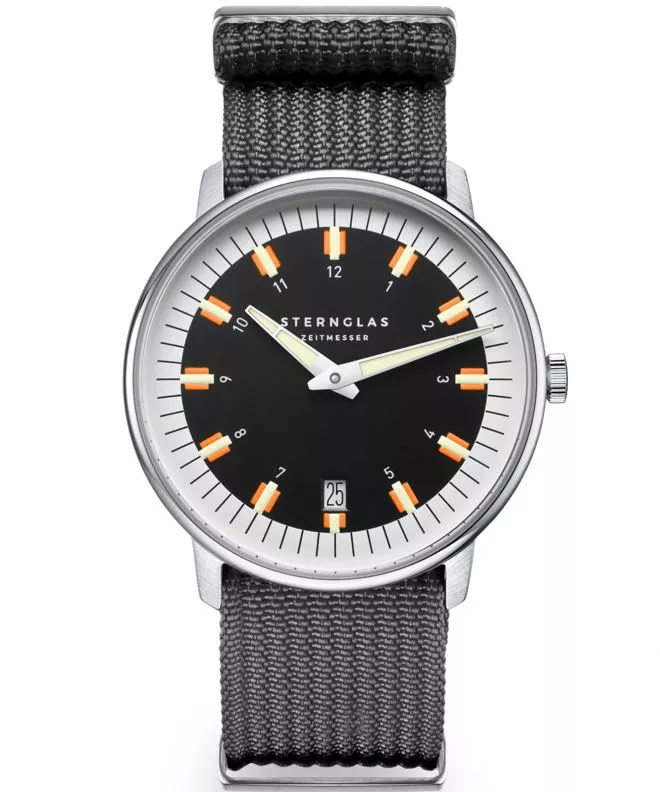 Sternglas Egor Black Silver férfi karóra S01-EG03-FI04