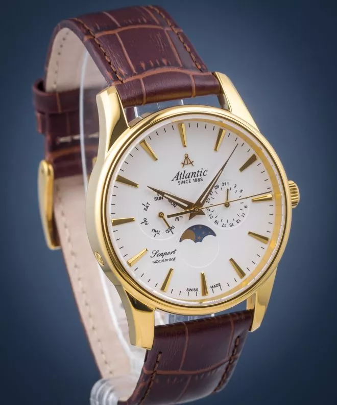 Atlantic Seasport Moon Phase Férfi Karóra 56550.45.21