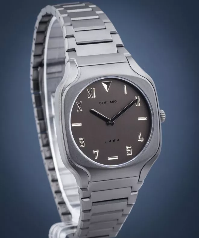 D1 Milano Volcanic Gray Square Bracelet unisex karóra SQBJ08