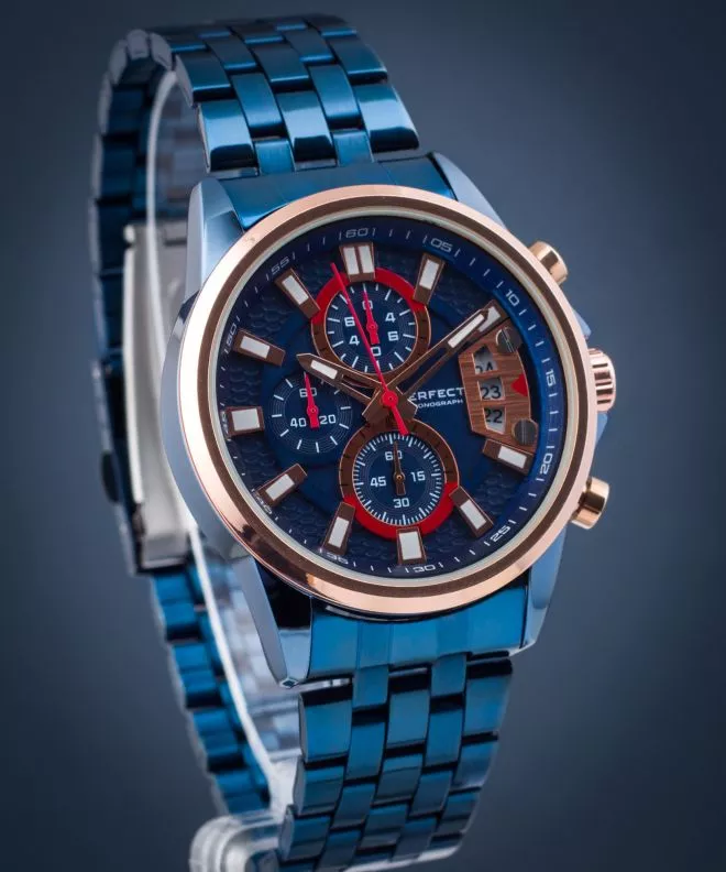 Perfect Chronograph férfi karóra PF00572