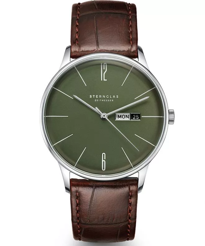 Sternglas Berlin Olive Green férfi karóra S01-BE08-HE05