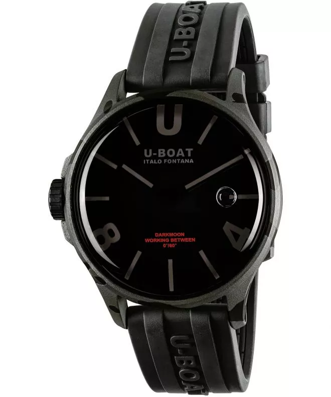 U-Boat Darkmoon 44mm BK Grey Curved Camouflage férfi karóra 9553
