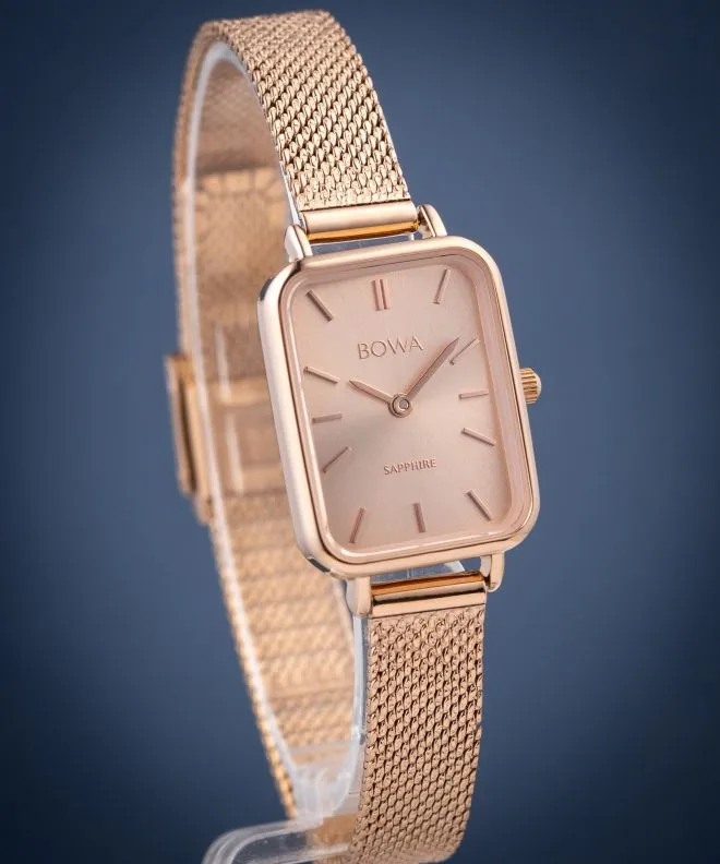 BOWA Dubai Full Rose-Gold Mesh 20 női karóra DU207-77-107M