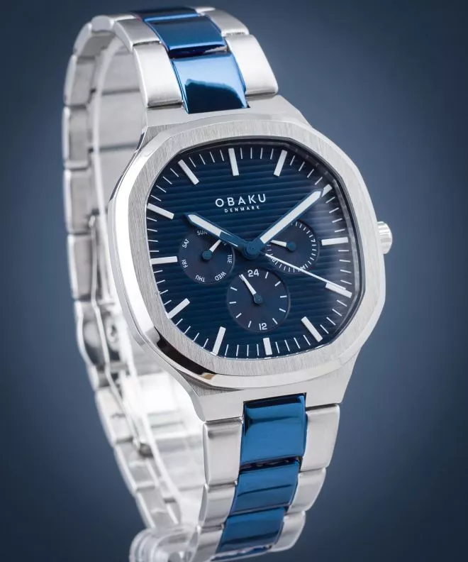Obaku ILD Bluesteel férfi karóra V275GMCLSK